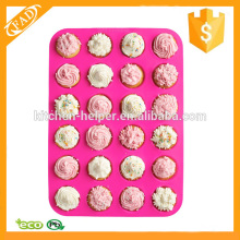 Silicone flexible Mini Muffin Maker 24 tasses